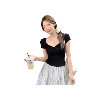 Mu Xiao Xin Set in Sleeve T Shirt Women's