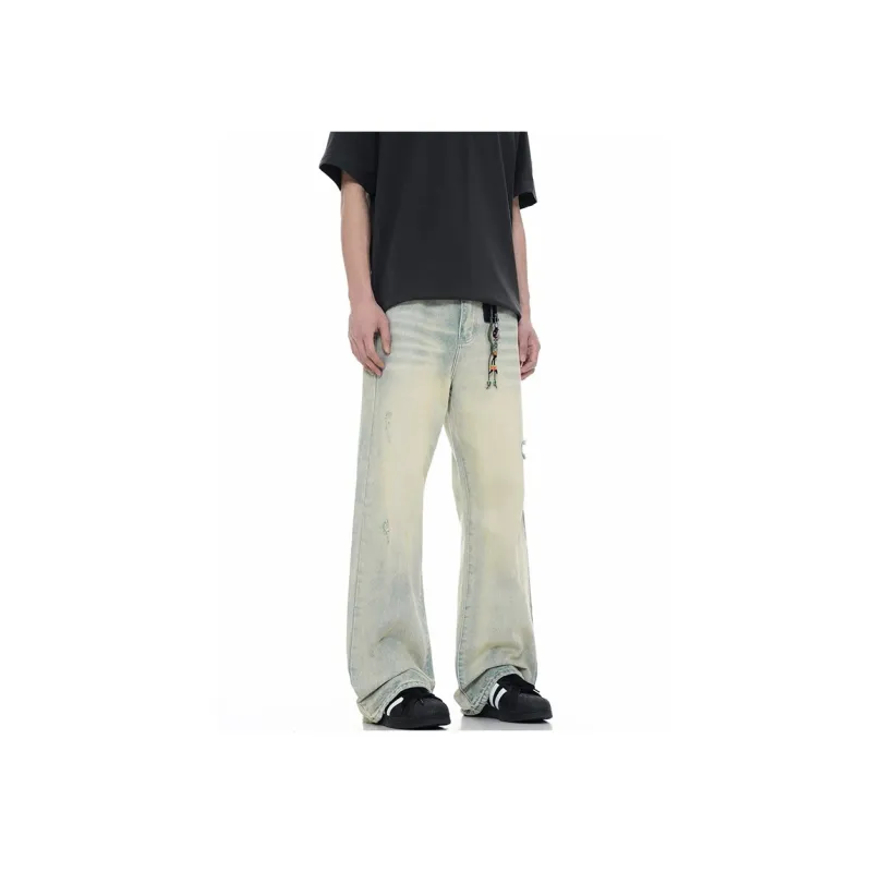 GBXM Jeans Unisex Yellow Mud Blue-5