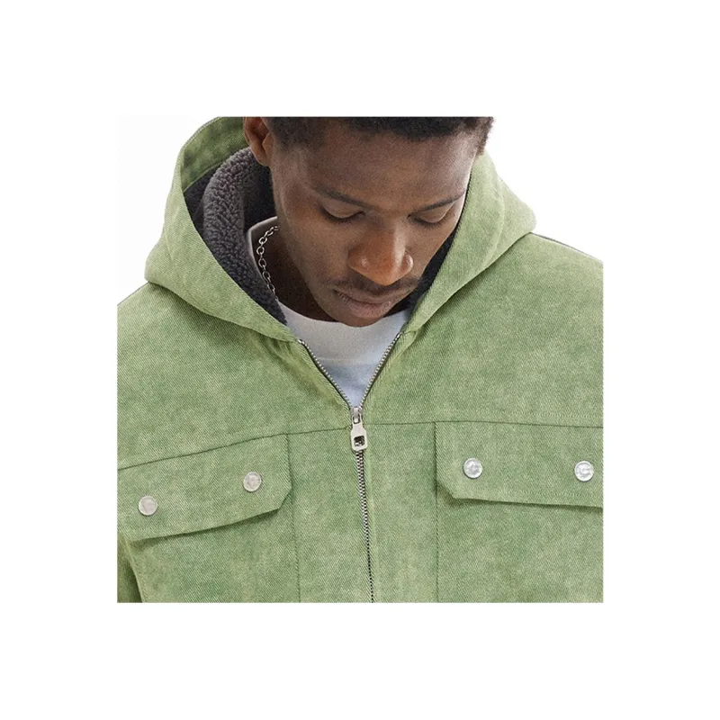 EMPTY REFERENCE Jackets Coats Unisex Green-5