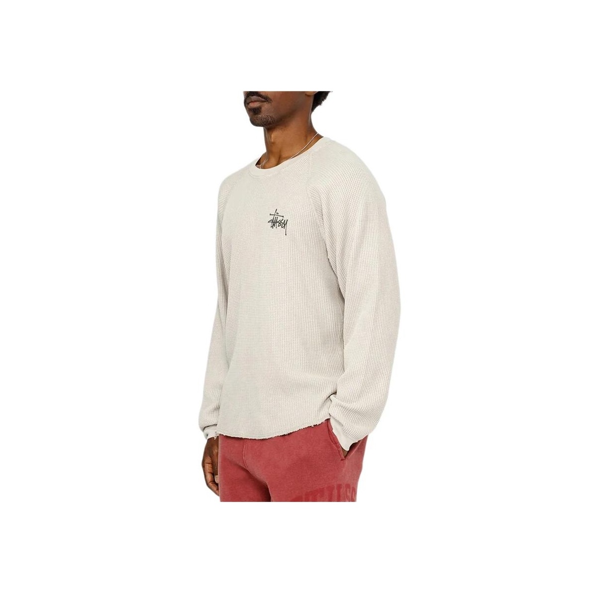 Raglan Thermal Ls Crew in desert camo – Stüssy UK