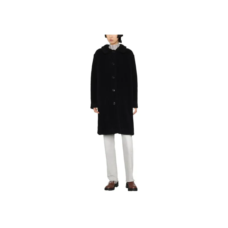 A.P.C Coats Women's Black-1