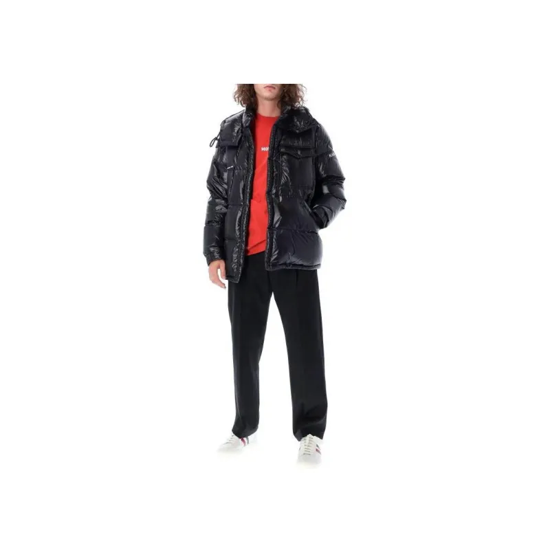 MONCLER GENIUS x FRGMT FW22 Down Jacket Unisex Star Diamond Black-4