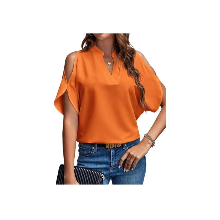 Fashionable Simple Chiffon Shirt-7