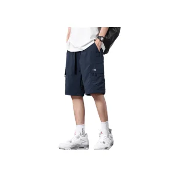Fashionable Breathable Lycra Cargo Shorts