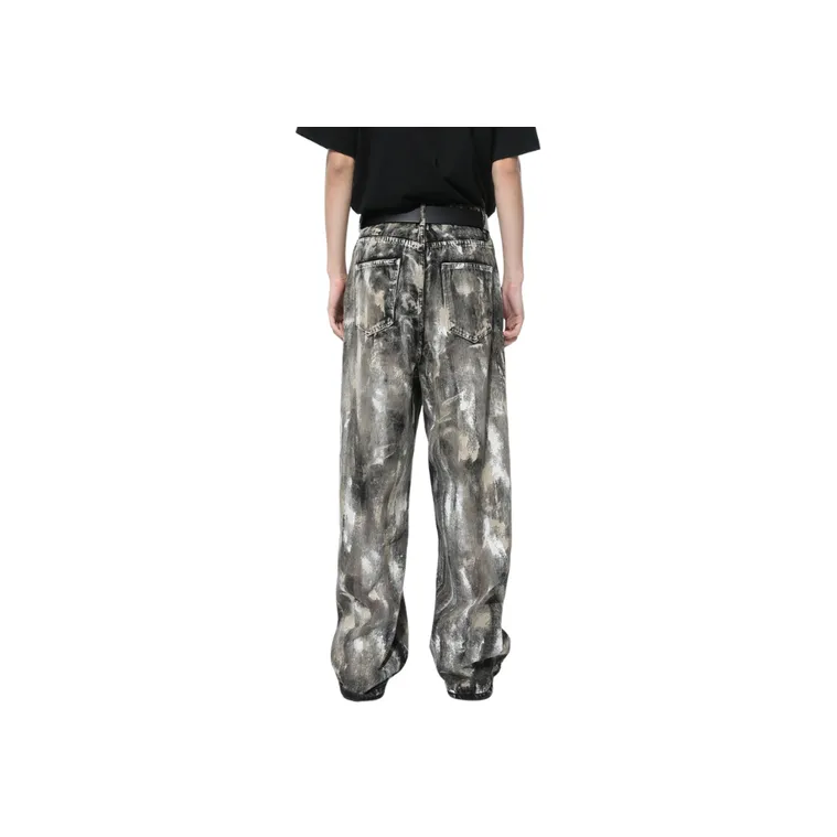 Retro Casual Camouflage Jeans-2