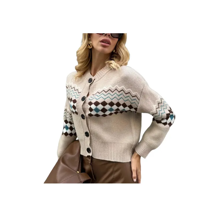 Fashionable Simple Sweater Women-2