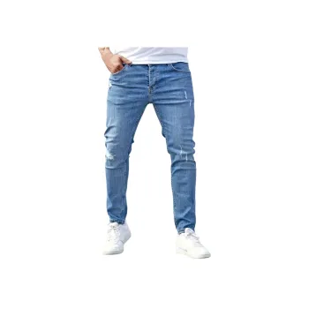 Sporty Washed Jeans