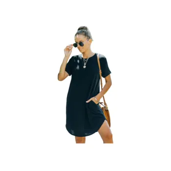 Fashionable Casual Cotton Dress Women