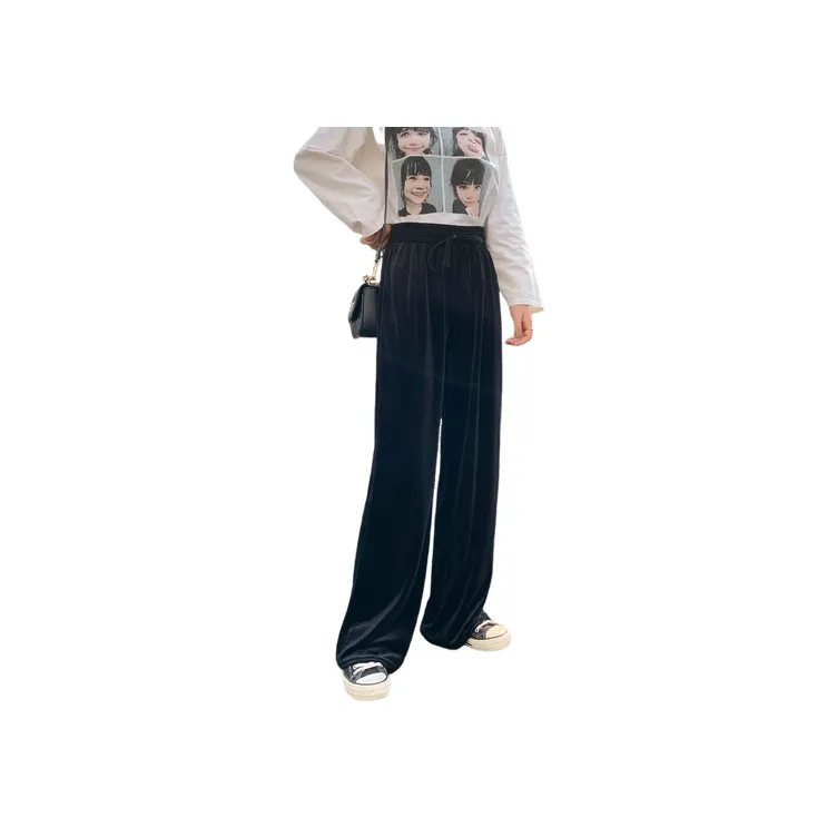 Simple Loose Casual Pants-0