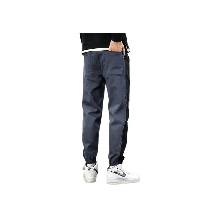 Casual Elastic Waist Anti pilling Harlan Pants-1