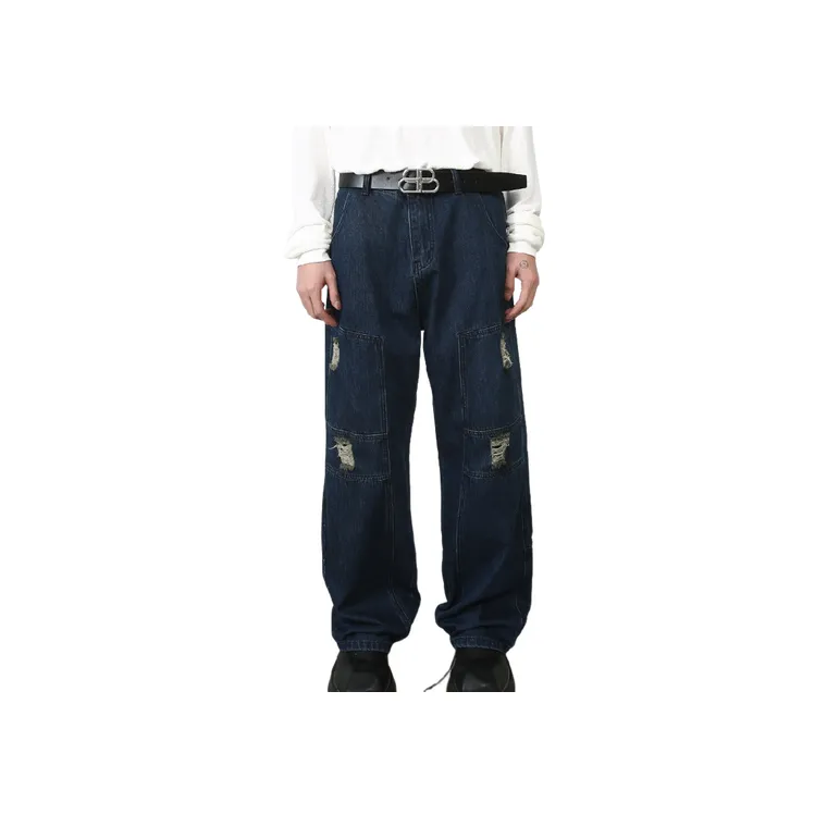 Loose Straight Leg Jeans-1