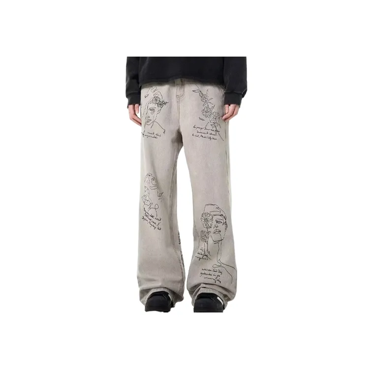 Simple Retro Jeans-0