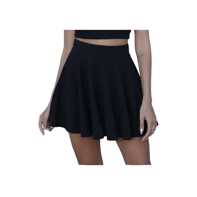 Simple Casual Roman Fabric Casual Skirt Women-1