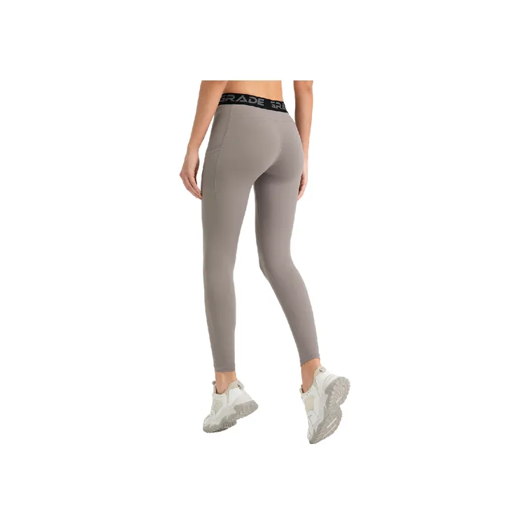 Fashionable Breathable Nylon Leggings Women-3