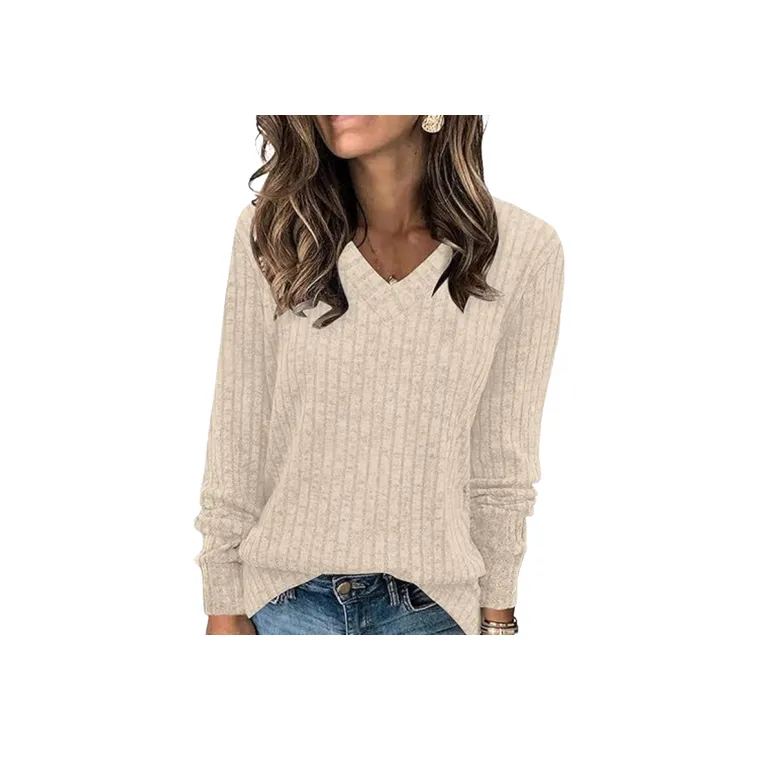 Plain Loose Knitwear-0