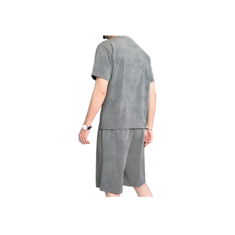 Trendy T Shirt And Shorts Set-10