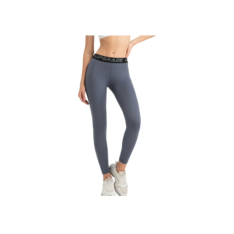 Fashionable Breathable Nylon Leggings Women-0