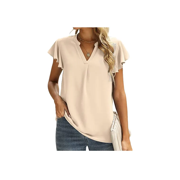 Fashionable Basics Chiffon Shirt-4