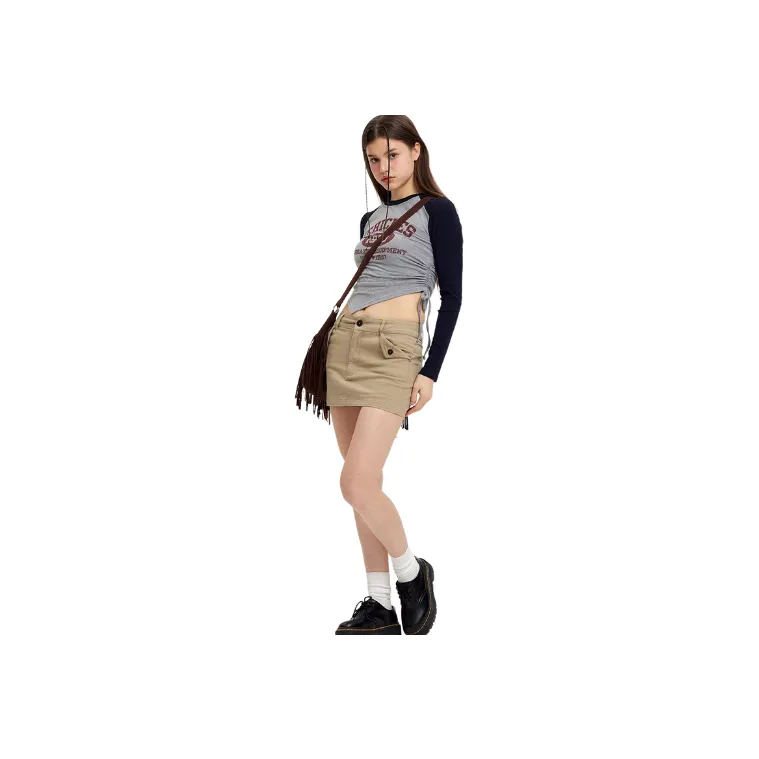 Casual Loose Polyester T Shirt Women-6