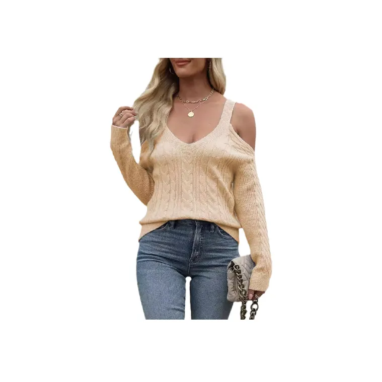 Fashionable Loose Sweater Women-4