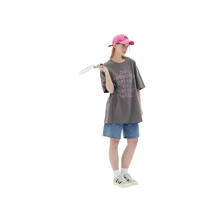 Butterfly Printing T shirt Short sleeved-2