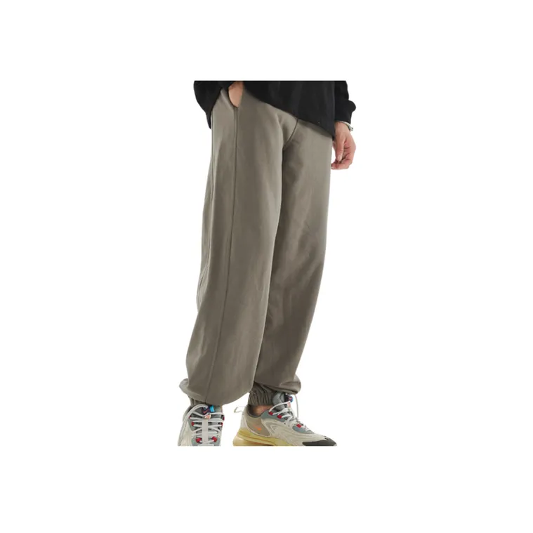 'Casual Basic Straight Loose Loose Mouth Drawstring Leg Side Zipper Sweatpants '-29