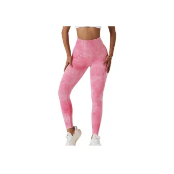 Sports Soft Nylon Spandex Blend Leggings Women