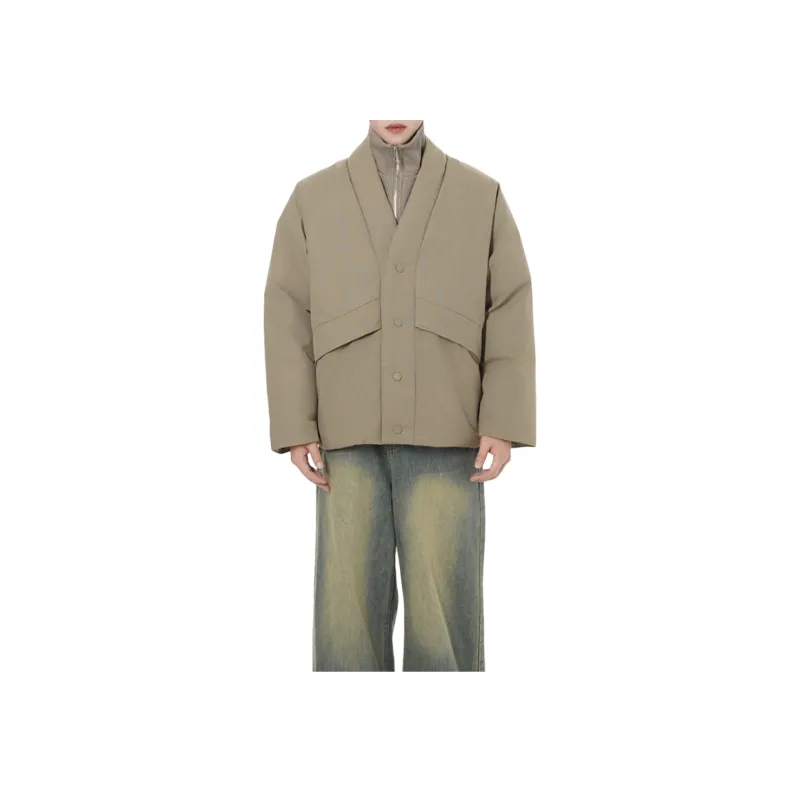 Simple Trendy Quilted Jacket-7