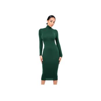 Fashionable Sexy Milk Fiber Dress Women