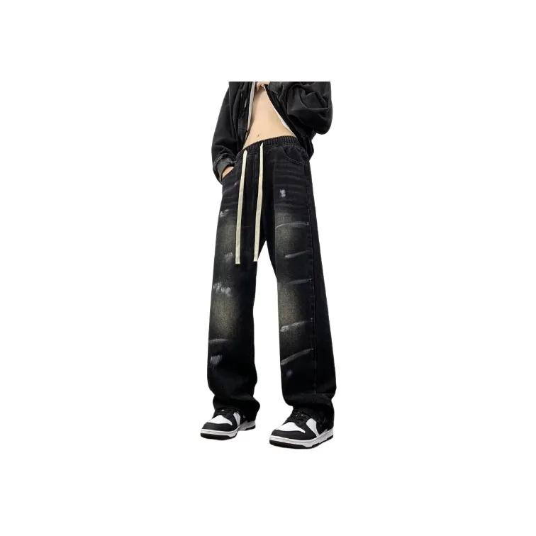 Casual Zipper Jeans-0