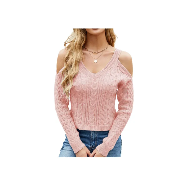 Fashionable Loose Sweater Women-2
