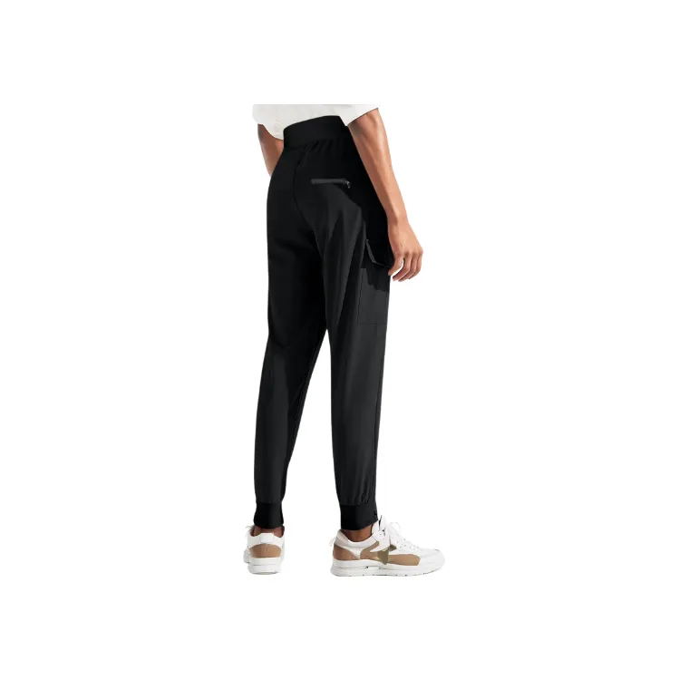 Casual Simple Bamboo Fiber Sports Pants Women-9