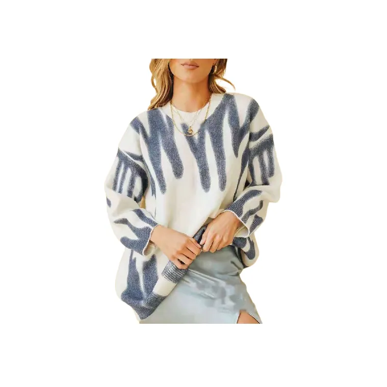 Street Loose Sweater Women-0