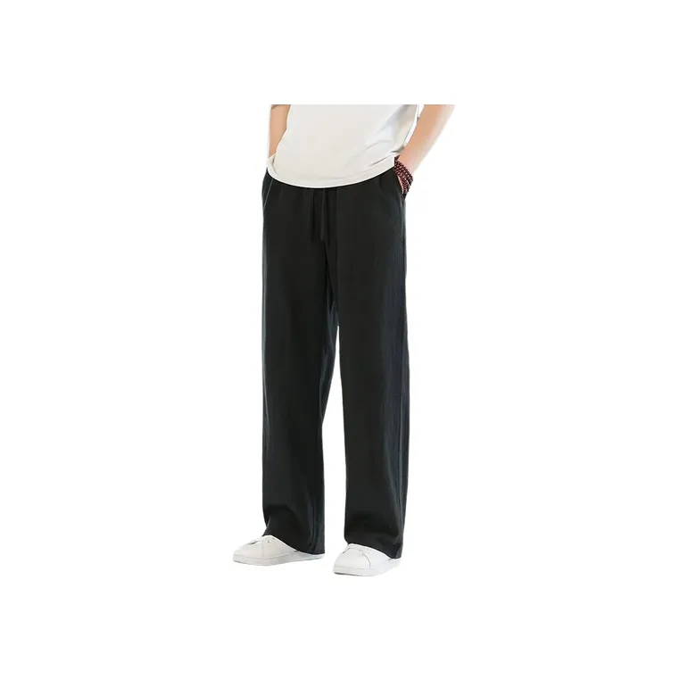 Simple Loose Breathable Casual Pants-0