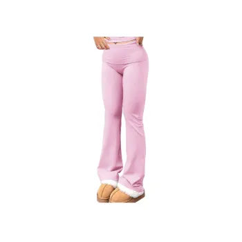 Sexy Long Milk Fiber Casual Pants Women