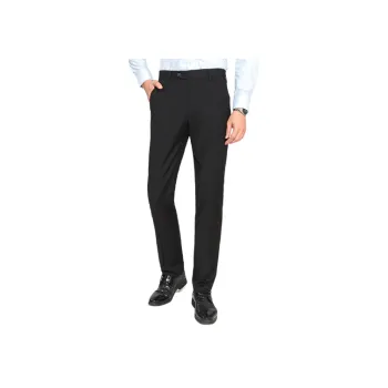 Casual Business Serge Suit Trousers Man