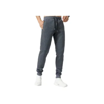 Casual Plain Fleece Sports Pants Man