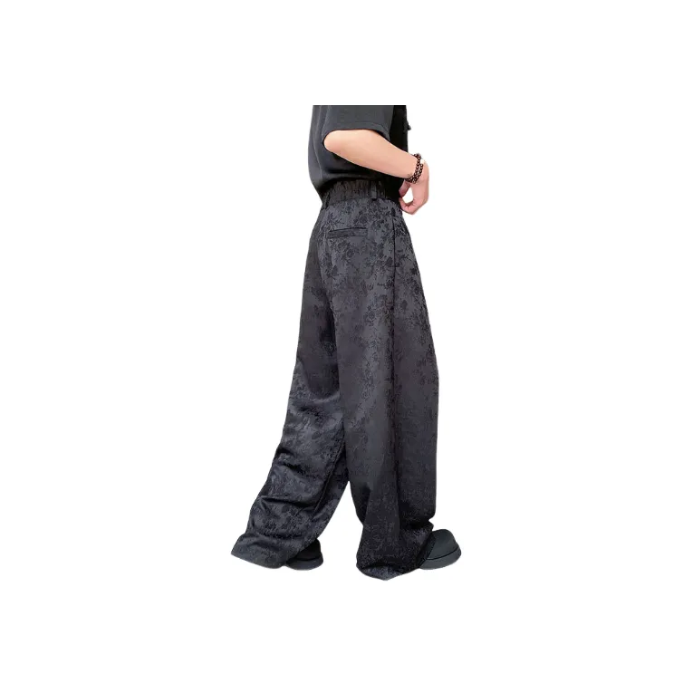 Fashionable Simple Lycra Casual Pants-1