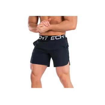 Casual Breathable Blended Synthetic Fabrics Sports Shorts