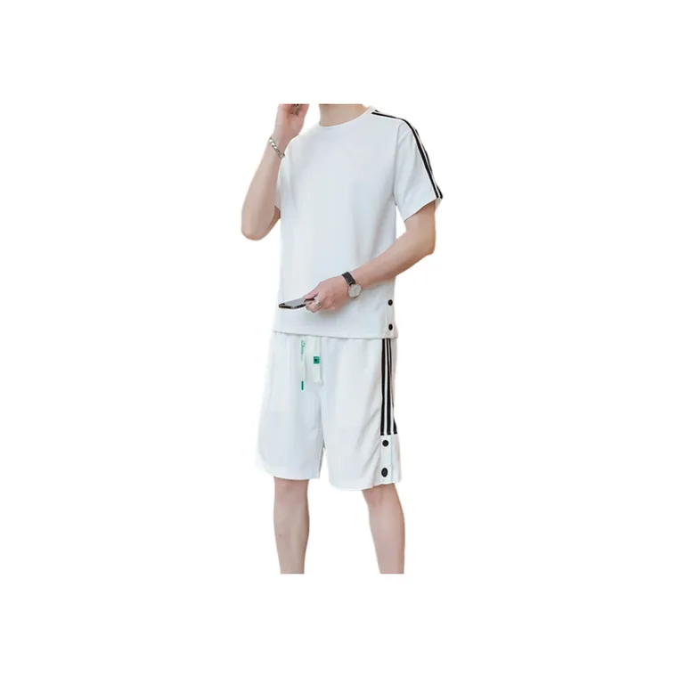 Large Size Trendy Shorts And T Shirt Set-6