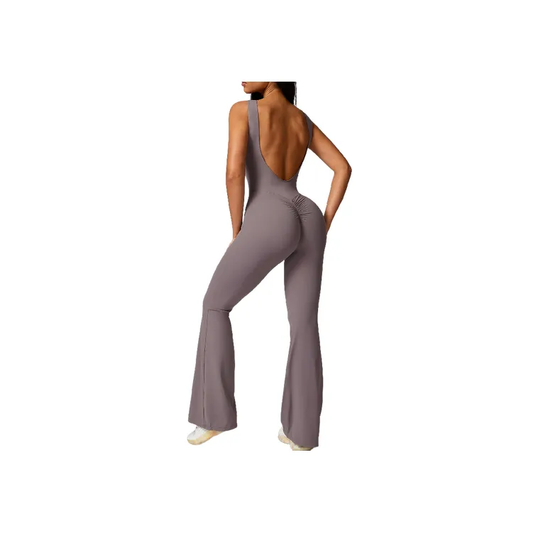 Sporty Casual Bodysuit Women-1