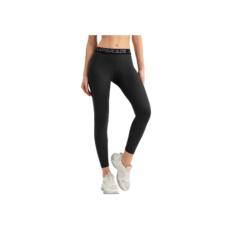 Fashionable Breathable Nylon Leggings Women-1