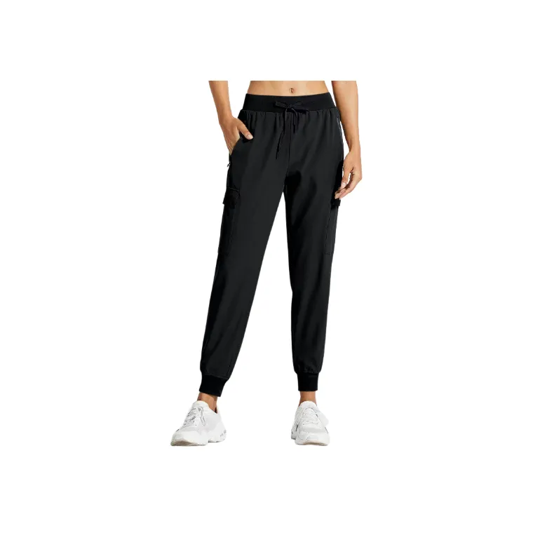Casual Simple Bamboo Fiber Sports Pants Women-8