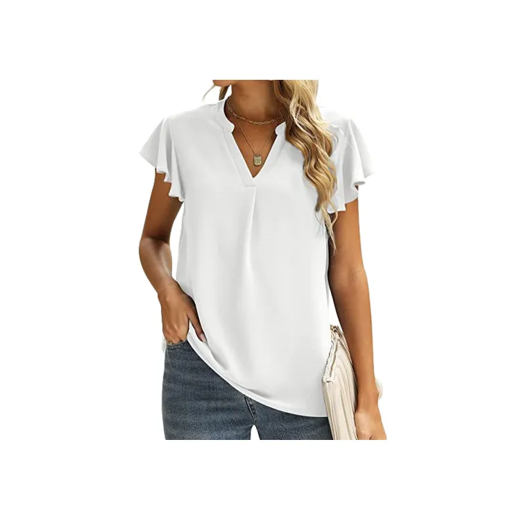 Fashionable Basics Chiffon Shirt-6