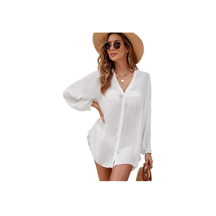 Cool Sexy Polyester Shirt Women-2