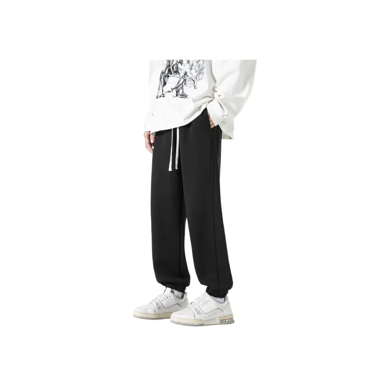 Basics Loose Bamboo Fiber Casual Pants Unisex-1