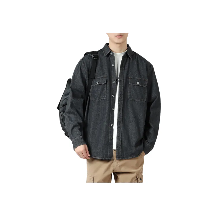 Retro Casual Denim Jacket-2