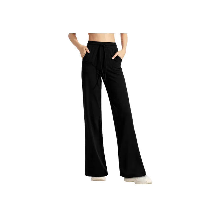Sports Loose Nylon Casual Pants Women-0