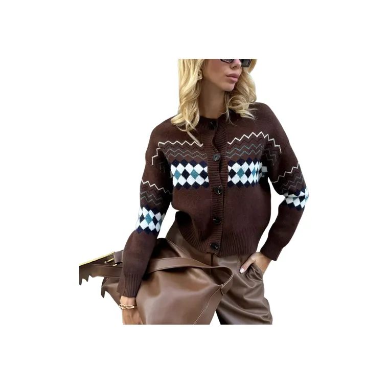 Fashionable Simple Sweater Women-3