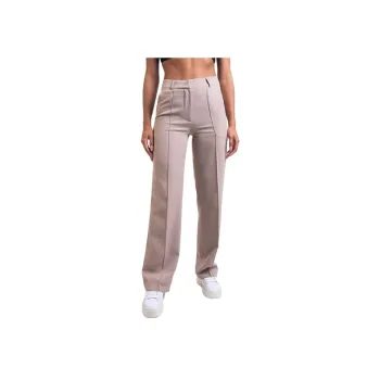 Fashionable Simple Polyester Casual Pants Women